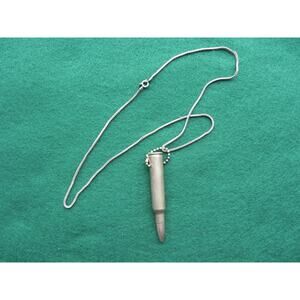 Rare Vintage Neckles made from a Western .30 Newton Cartridge